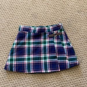 Janie and Jack plaid skirt